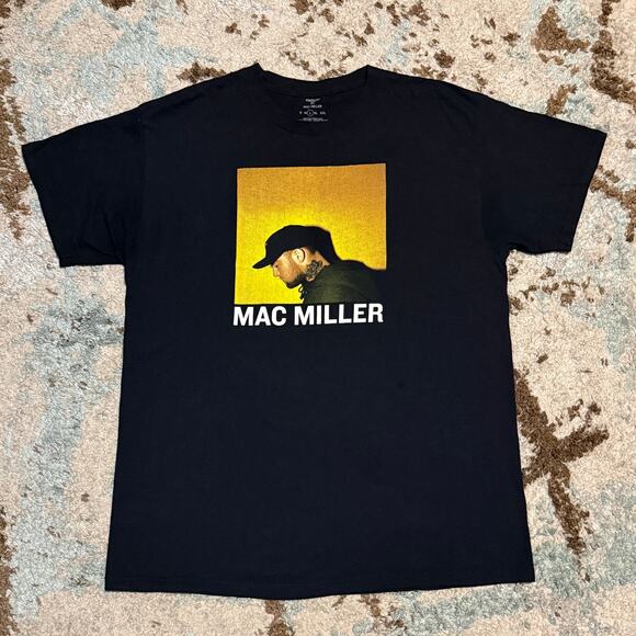 2021 Mac Miller Shirt Size Large Official Merch Spencers - Picture 2 of 5